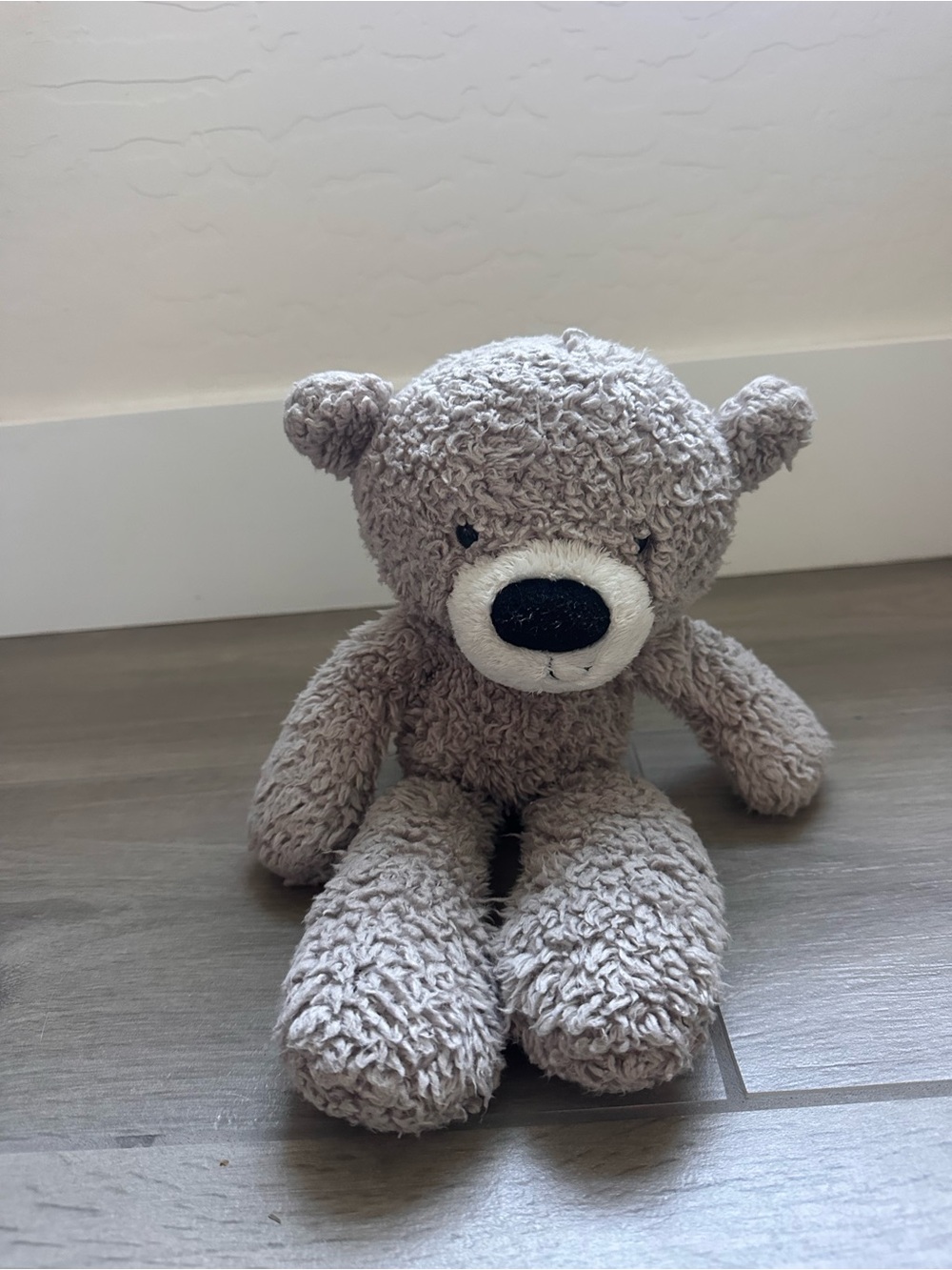 Gund Plush Grey Teddy Bear Soft Stuffed Toy for Kids